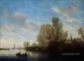 Rivière paysage Salomon van Ruysdael